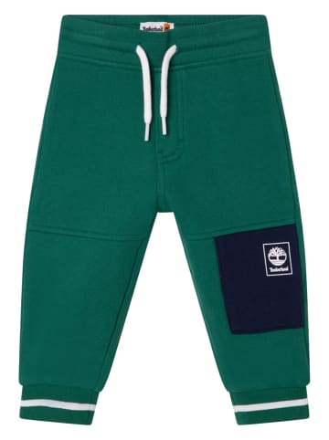 Timberland Spodnie dresowe w kolorze zielonym