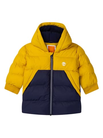 Timberland Steppjacke in Gelb/ Dunkelblau
