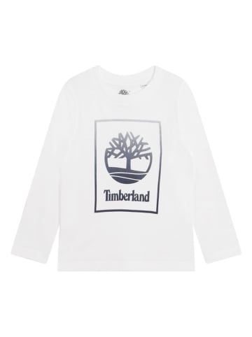 Timberland Longsleeve in Weiß