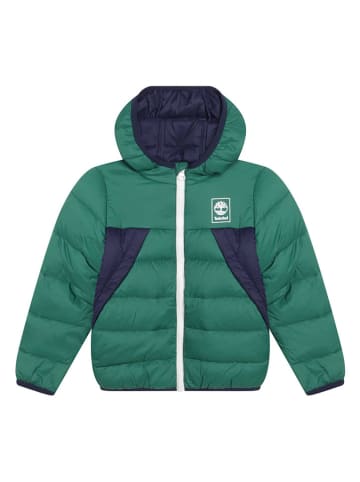 Timberland Doorgestikte jas groen