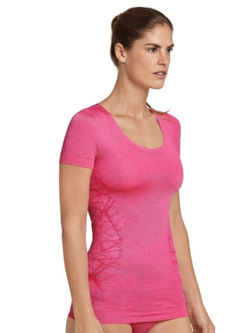 Schiesser Koszulka w kolorze różowym