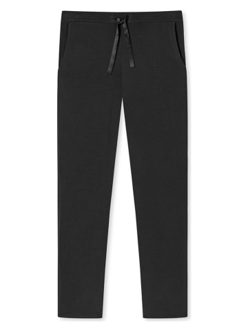Schiesser Spodnie piżamowe w kolorze czarnym