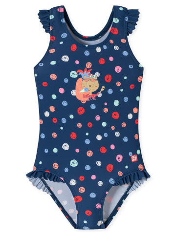 Schiesser Badpak donkerblauw