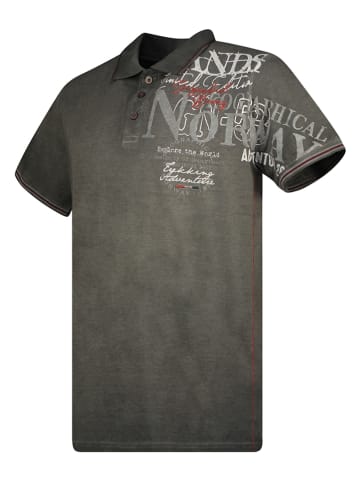 Geographical Norway Koszulka polo w kolorze czarnym