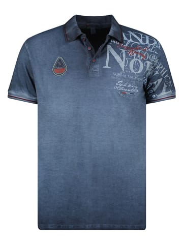 Geographical Norway Koszulka polo w kolorze granatowym