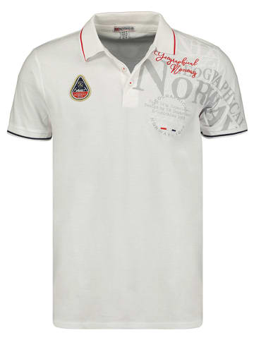 Geographical Norway Koszulka polo w kolorze biaÅ‚ym