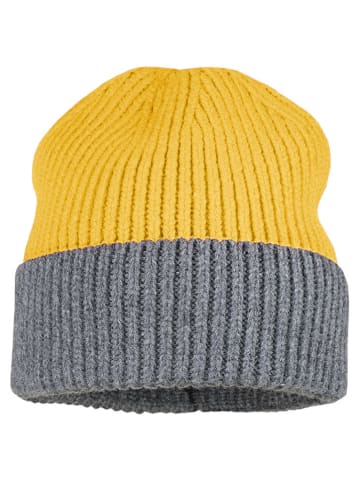 MaxiMo Muts grijs/geel