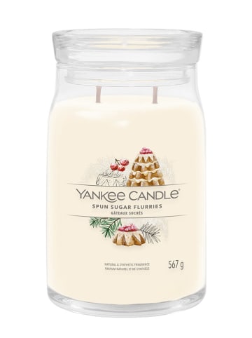 Yankee Candle Duża świeca zapachowa - Spun Sugar Flurries - 567 g