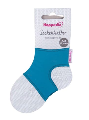 Hoppediz Sockenhalter in Petrol