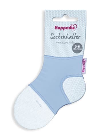 Hoppediz Sockenhalter in Hellblau