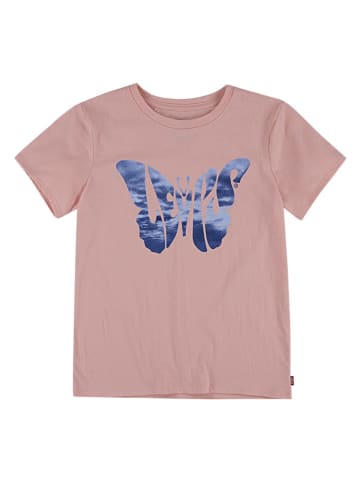 Levi's Kids Koszulka w kolorze szaroróżowym