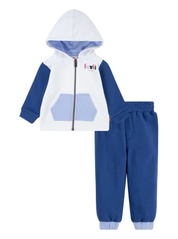 Levi's Kids 2tlg. Outfit in Blau/ Weiß