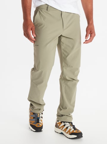 Marmot Spodnie softshellowe "Scree" w kolorze szarobrązowym