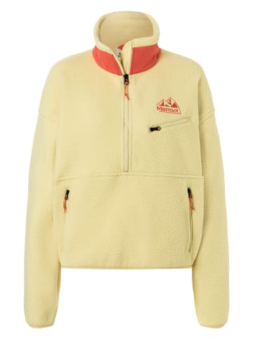 Marmot Fleece trui "94 E.C.O." lichtgeel