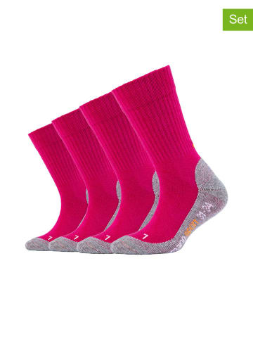 camano 4-delige set: sokken roze