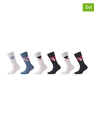 camano 6-delige set: sokken meerkleurig