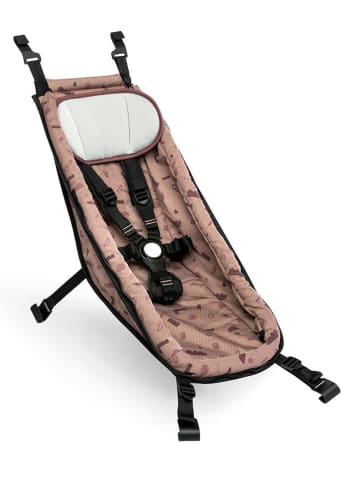 Croozer Fotelik niemowlęcy w kolorze jasnoróżowym do przyczepki wielofunkcyjnej