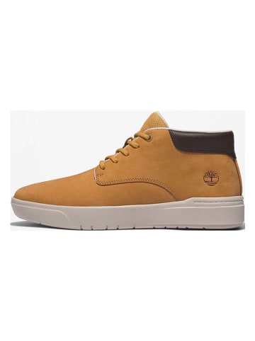 Timberland Skórzane sneakersy "Seneca Bay" w kolorze jasnobrązowym