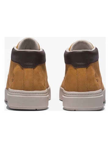 Timberland Leder-Sneakers "Seneca Bay" in Hellbraun