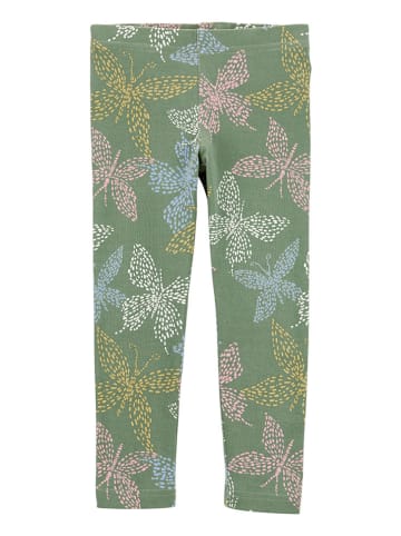 OshKosh Legginsy w kolorze zielonym