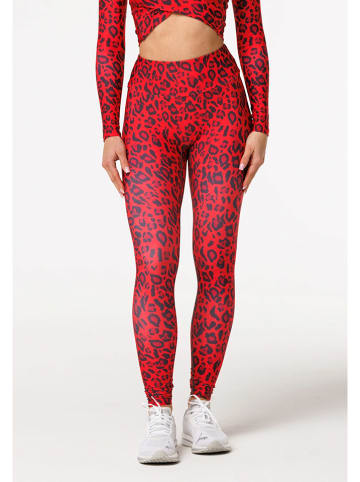 Mr GUGU & MISS GO Trainingsleggings in Rot