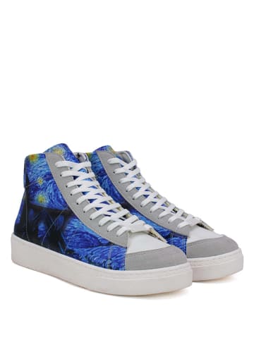 Goby Sneakers blauw/grijs/wit