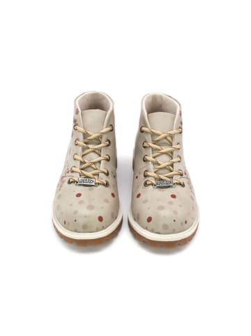 Goby Ankle-Boots in Bunt/ Beige
