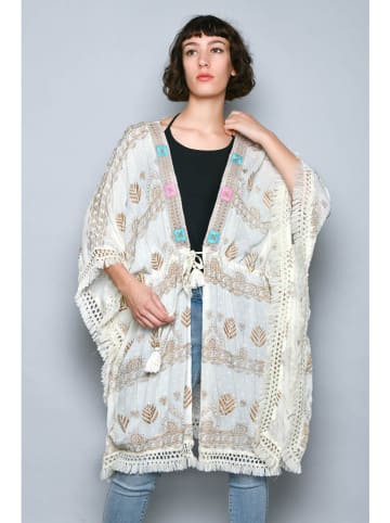 Tarifa Kimono in Creme