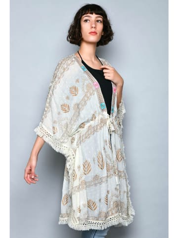 Tarifa Kimono in Creme