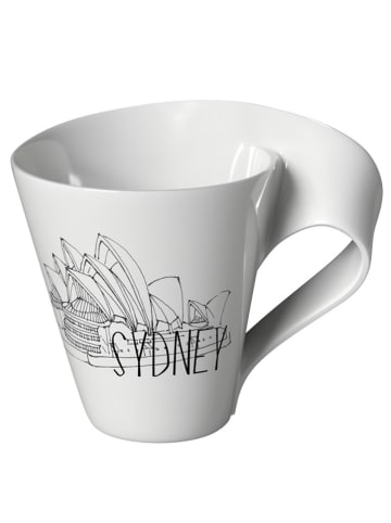 Villeroy & Boch Kubek "Modern Cities - Sydney" w kolorze białym do kawy - 300 ml