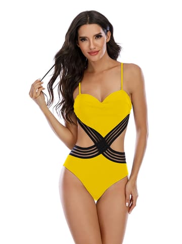 Evia Monokini geel