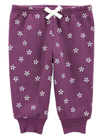carter's Spodnie dresowe w kolorze fioletowym