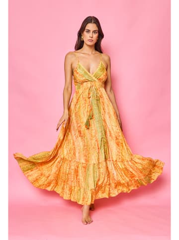 YYDS Sukienka w kolorze pomarańczowo-żółtym