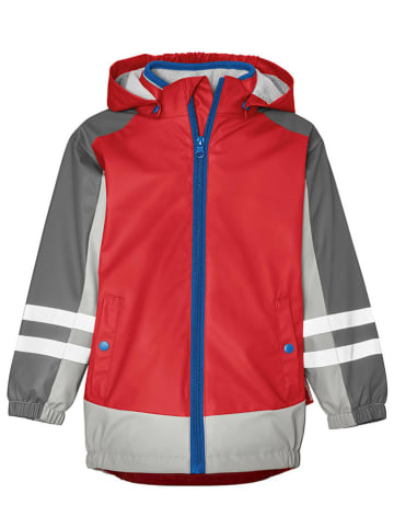 Playshoes - test 3-in-1 regenjas grijs/rood