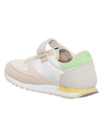 Benetton Sneakers in Weiß/ Beige