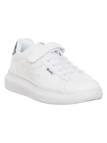 Benetton Sneakers in Weiß/ Schwarz
