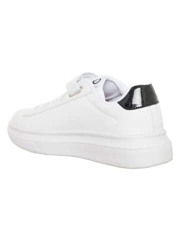 Benetton Sneakers in Weiß/ Schwarz