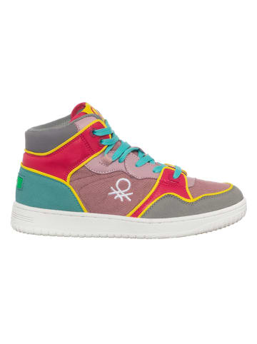 Benetton Sneakersy ze wzorem