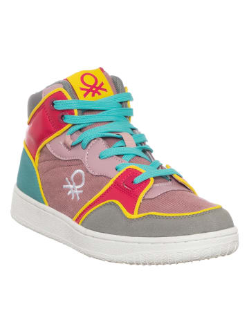 Benetton Sneakersy ze wzorem