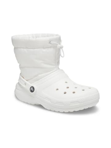 Crocs Kozaki zimowe w kolorzebiałym