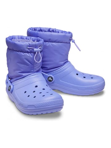 Crocs Winterstiefel "Classic Lined Neo Puff" in Lila