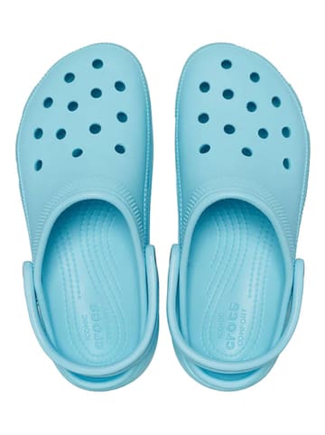 Crocs Chodaki "Platform" w kolorze błękitnym