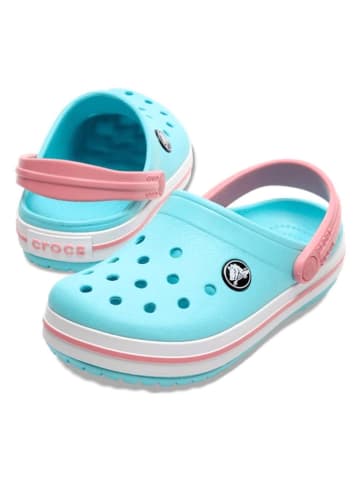 Crocs Crocs "Crocband" in Hellblau/ Rosa