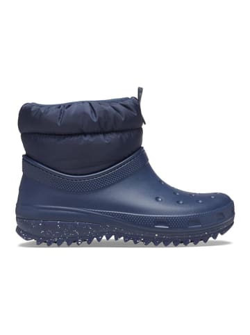 Crocs Kozaki zimowe w kolroze granatowym