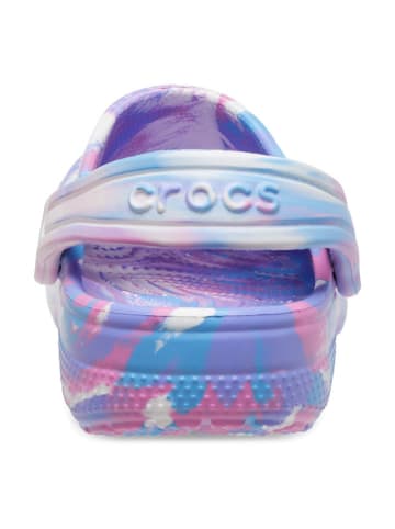 Crocs Crocs "Classic Marbled" in Lila/ Weiß/ Rosa