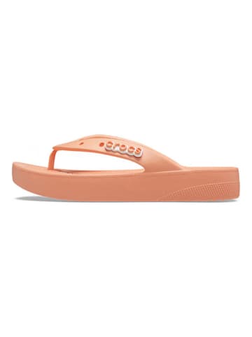 Crocs Teenslippers "Classic Platform" oranje