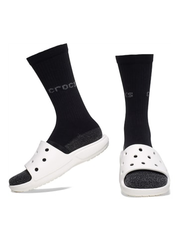 Crocs 3er-Set: Socken in Weiß/ Schwarz/ Grau