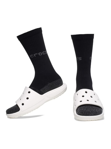 Crocs 3er-Set: Socken in Weiß/ Schwarz/ Grau