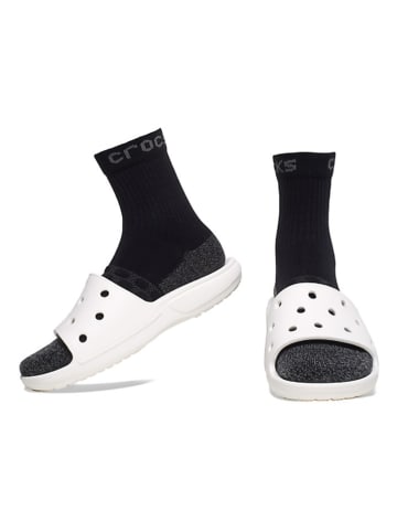 Crocs 3er-Set: Socken in Grau/ Schwarz/ Weiß