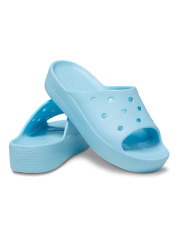 Crocs Pantoletten "Classic" in Hellblau